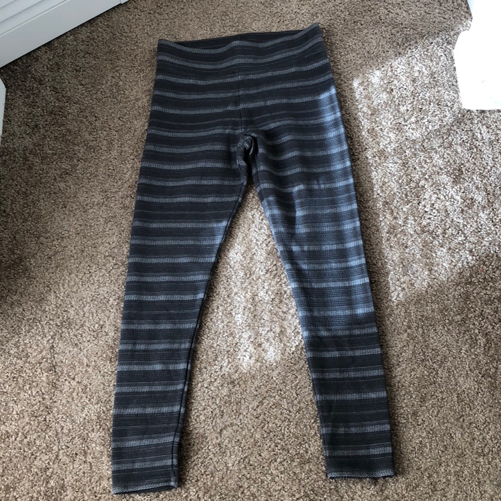 Grey patterned lounge leggings